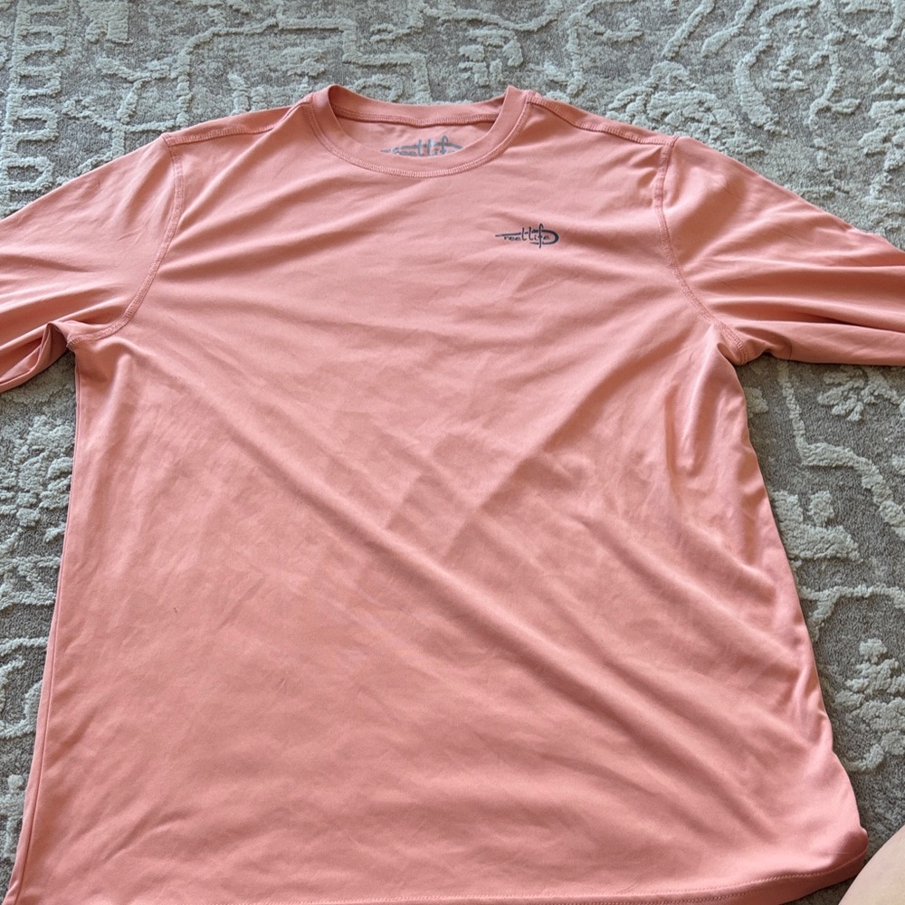 Women's Peach Long Sleeve Tee